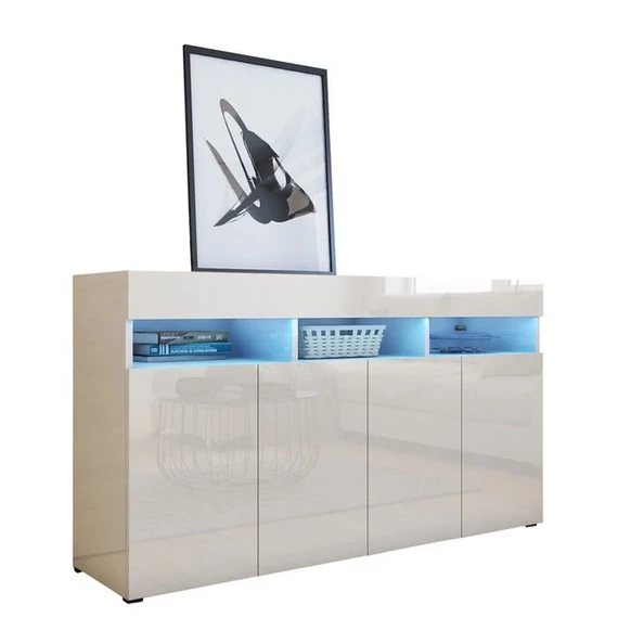 Nagy komód 140 cm, arany kézműves tölgy PREMIUM