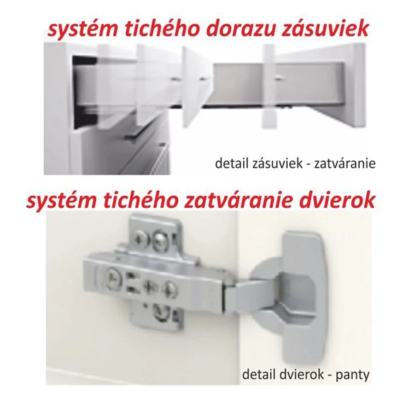 Alsószekrény, tölgy sonoma, LINE