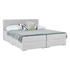Kép 1/10 - Boxspring típusú ágy 180x200, világosszürke, FERATA KOMFORT
