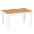 Kép 1/3 - Étkezőasztal, fehér alba/tölgy craft arany, 135-184x86 cm, LANZETTE S