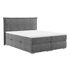 Kép 1/6 - Ágy boxspring, szürke, 160x200, MEGAN