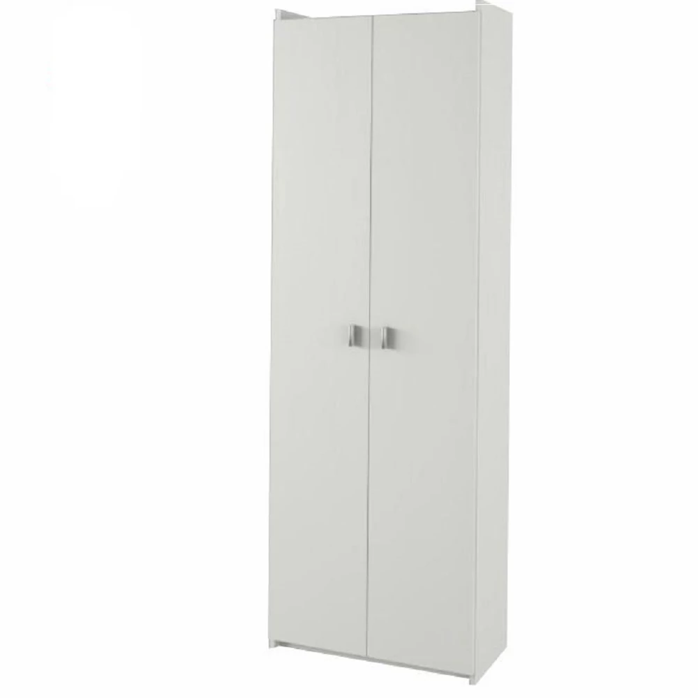 Polcos szekrény, DTD laminált, fehér, NATALI  TIP 2
