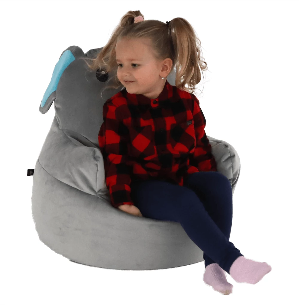 Babzsák, szürke szövet, BABY TYP 2